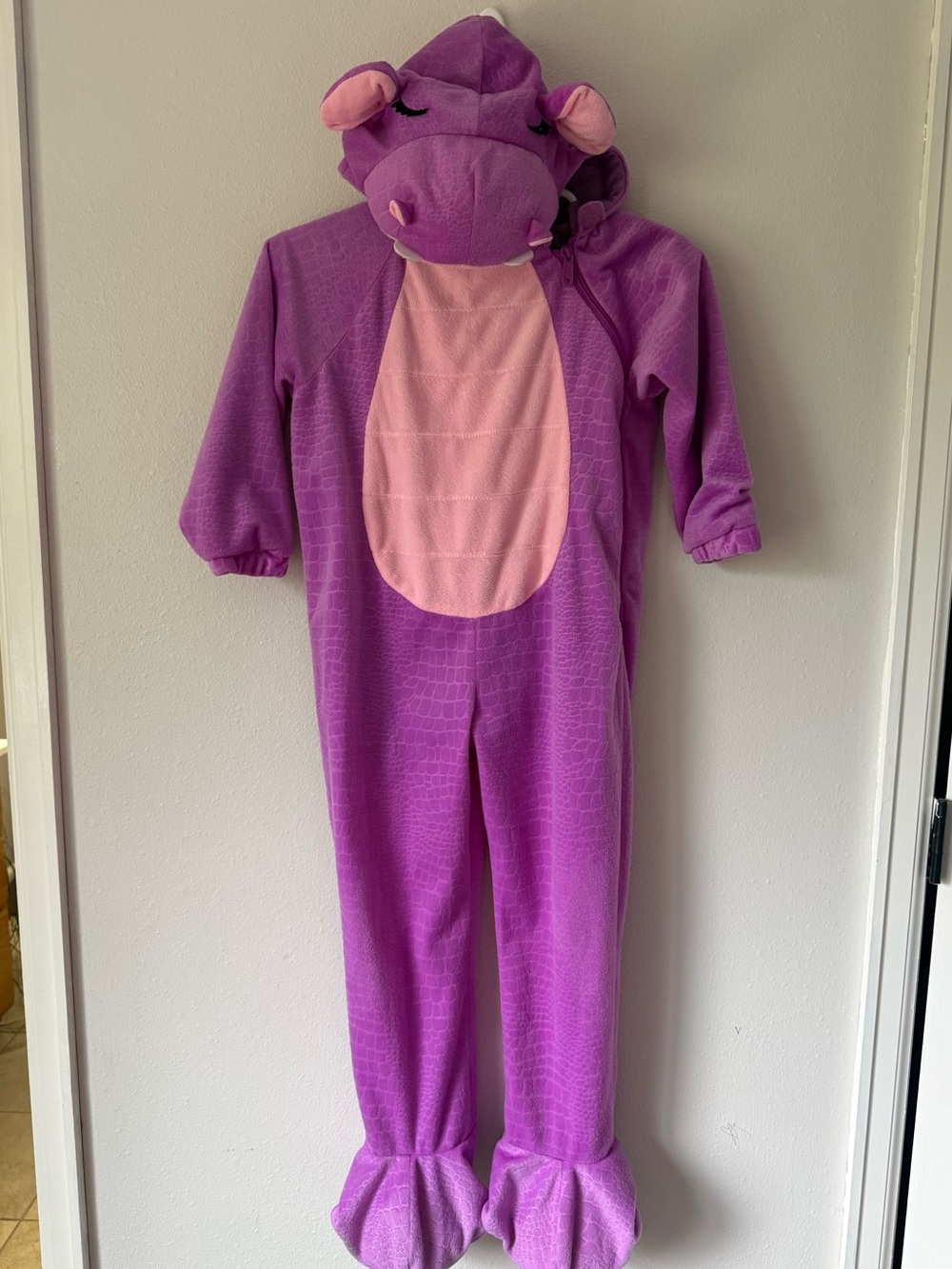 Kids Purple Hippo Halloween Costume 4T 5T